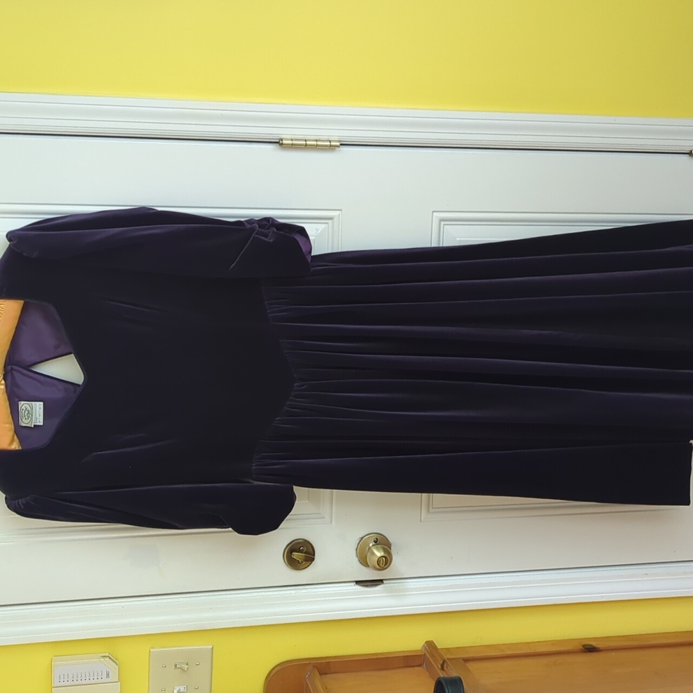 Laura Ashley Velveteen Formal Dress. Size 14.